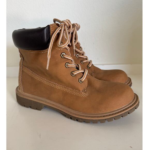 Unionbay Macon Lace-Up Boots Wheat Size 8.5 Combat Work - Picture 1 of 8
